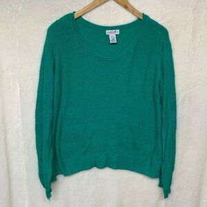Caribbean Joe Green Sweater